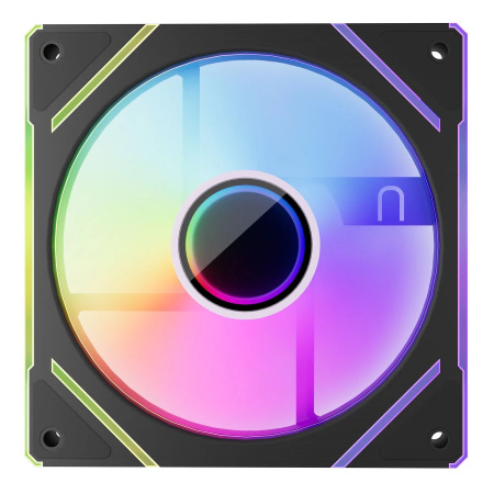 Кулер в корпус 120х120х25 1STPLAYER FC(AP) Black (600-1800prm/3pin/47.65 CFM/32.2дБ/подшипник гидродинамический/ARGB)