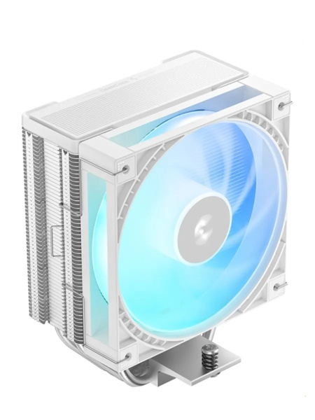 Кулер S115х/1200/1700/1851/AMx Deepcool AG400 G2 WH ARGB (230W/120mm/500-2200rpm/ARGB/4 тепл.трубки,белый)