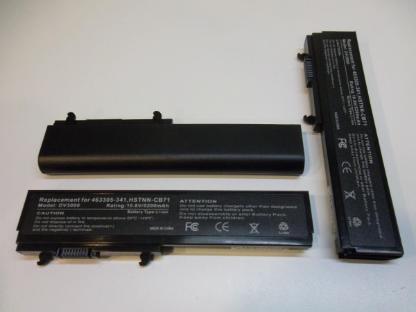 Батарея для HP DV3000 (10.8V 5200mAh) p/n: HSTNN-CB71, HSTNN-OB71, HSTNN-XB70, HSTNN-XB71