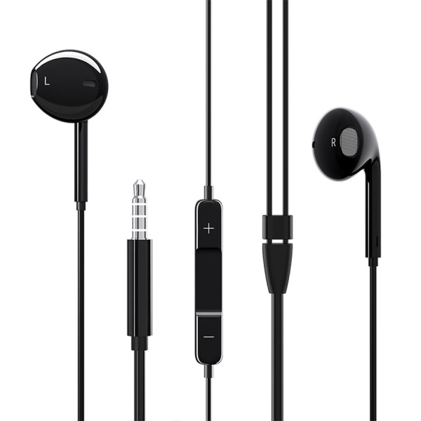 Гарнитура проводная BOROFONE BM30 вставные, кабель 1.2м, черный