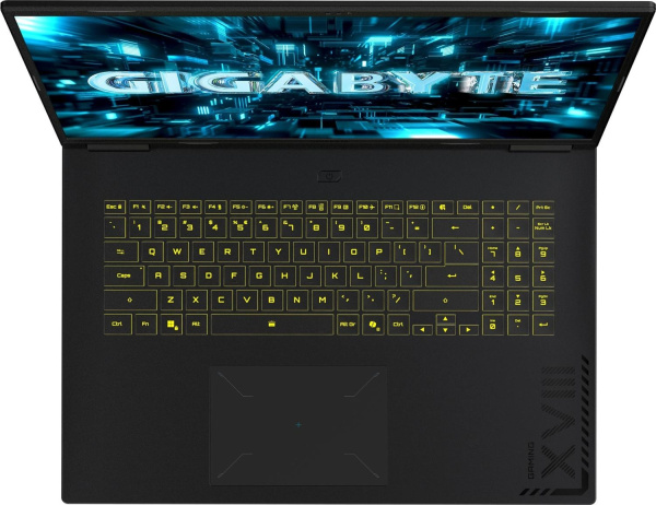 Ноутбук Gigabyte Gaming A18 Pro Core 7 240H 32Gb SSD1Tb NVIDIA GeForce RTX5070Ti 12Gb 18" IPS WQXGA (2560x1600) без ОС black WiFi BT Cam (DXJG3KZBC4SD)