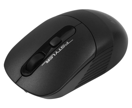 Мышь беспроводная A4Tech Fstyler FB10C оптическая 2000dpi, BT/Radio USB 4but черный