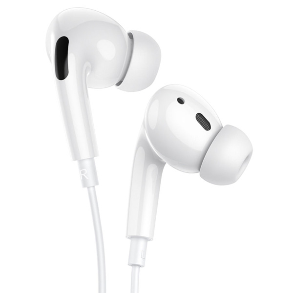 Гарнитура проводная BOROFONE BM30 Pro вставные, кабель 1.2м, белый