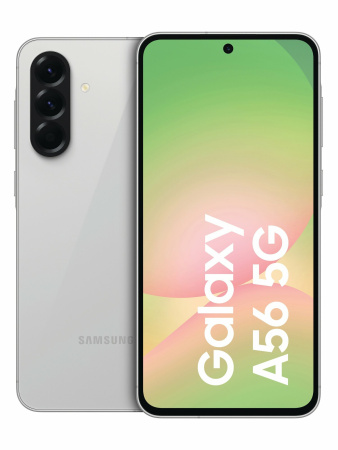 Смартфон Samsung Galaxy A56 SM-A566 8Гб 256Гб Awesome Lightgray 6.7", AMOLED, 2340*1080, 1*2.9+3*2.6+4*1.95ГГц, 50+12+5Мп, 12Мп, 5G, NFC, 5000мАч, An