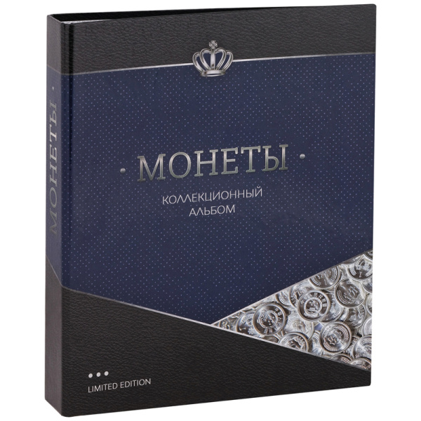 Альбом для монет OfficeSpace "Optima.Коллекционеръ"  230*270, на кольцах, без листов (АМ_31856)