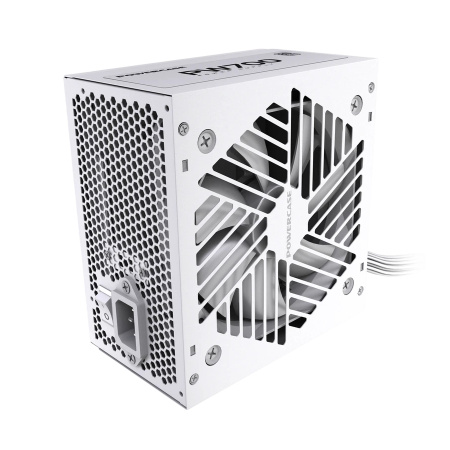 Блок питания 700Вт Powercase PW700 White (APFC,120мм,2PCI-E,5SATA,80+)[PSW-700W-DC]