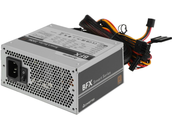 Блок питания SFX 350Вт Chieftec Smart BFX-350BS (APFC,90мм,PCI-E,3SATA,80+BRONZE)[BFX-350BS]