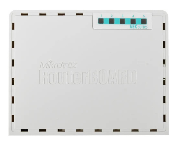 Маршрутизатор Mikrotik hEX (RB750Gr3) no_wi-fi 1000_Mbps 5xLAN
