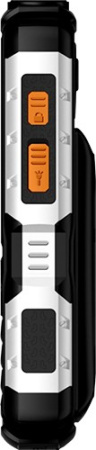 Сотовый BQ BQ-2430 Tank Power Black+Silver 2sim/2.4"/240*320/32Mb/microSD/0.3Мп/Bt/4000мАч/моноблок