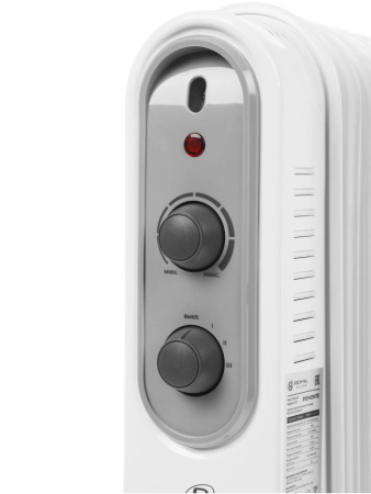 Масляный радиатор ROYAL Clima ROR- P11-2500M 2500Вт, 25кв.м, 11 секций, регул. темп., термостат