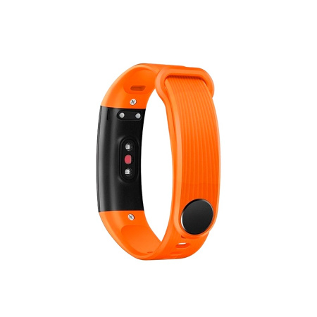 Ремешок классический силиконовый для Honor Band 3 DF hwClassicband-01 (orange)
