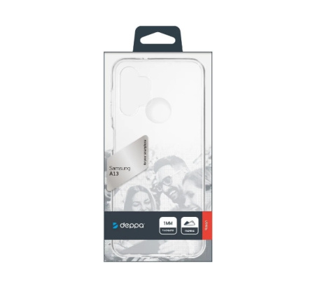 Накладка для Samsung Galaxy A13 Deppa Gel Прозрачная (88189)