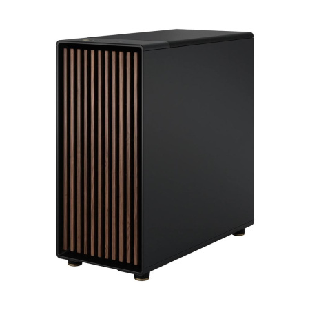 Корпус без блока питания/ Case Fractal Design North XL, Full-Tower, 3x140mm, 2xUSB-A 3.0 + 1xUSB 3.2 Type-C E-ATX, ATX, mATX, mITX Wood panel Charcoal Black