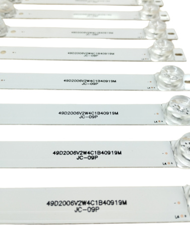 Подсветка матрицы 50" H-LED50U507BS2 8шт, 4LED, 410, Hyundai DEXP AMCV Starwind TCL