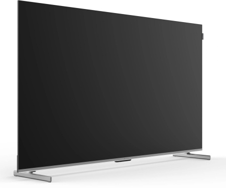 Телевизор QLED Digma Pro 75" Mini LED 75Q Google TV Frameless серебристый/серебристый 4K Ultra HD 144Hz MEMC DVB-T DVB-T2 DVB-C DVB-S DVB-S2 USB WiFi Smart TV