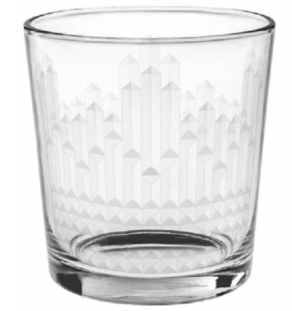 Стакан низкий Асимметрия 20с2197 250мл стекло