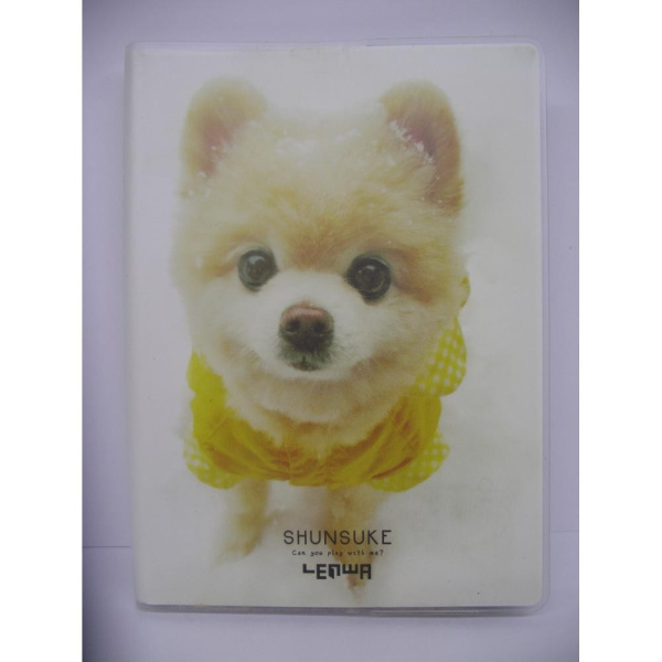 Блокнот LENWA А6, 64 листа в ПВХ обложке "Мопс" JTA63440-1551C