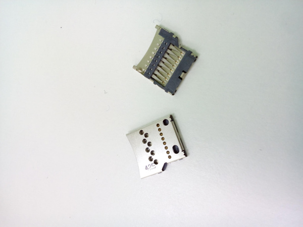 Коннектор MMC Nokia 700/230/515/515 Dual/520/525/630/630 Dual/635/X Dual/X+ Dual/XL Dual/730 Dual