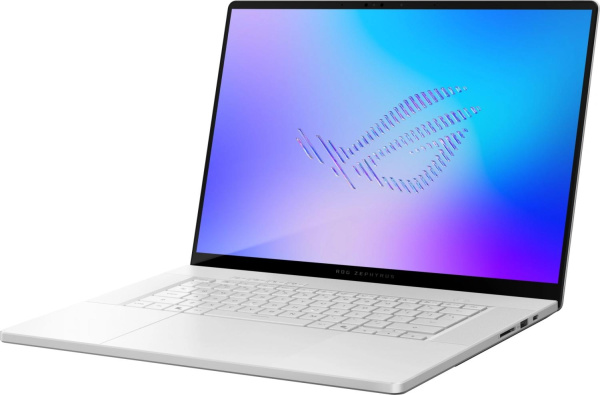 Ноутбук Asus ROG Zephyrus G16 GU606AX-TB023W Core Ultra 9 386H 64Gb SSD1Tb NVIDIA GeForce RTX 5090 24Gb 16" OLED 2.5K (2560x1600) Windows 11 Home white WiFi BT Cam Bag (90NR0PE1-M00160)