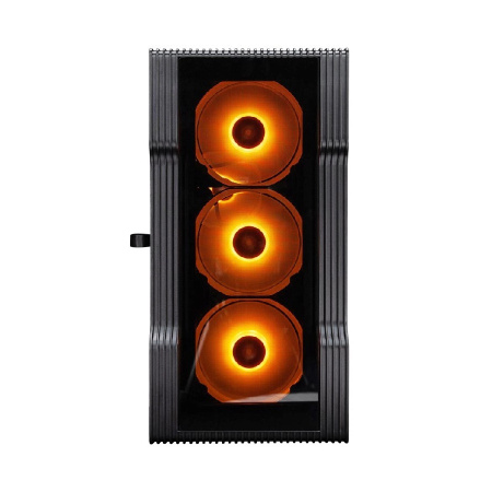 Корпус mATX Б_БП 1STPLAYER TRILOBITE T3-G ARGB Black (USB3.0,Audio,TG,черный,4х120мм ARGB)[T3-G-BK-4F7]