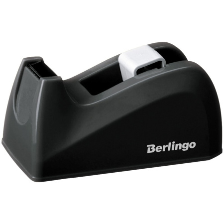 Диспенсер для скотча настольный BERLINGO черный (FSd_00021)
