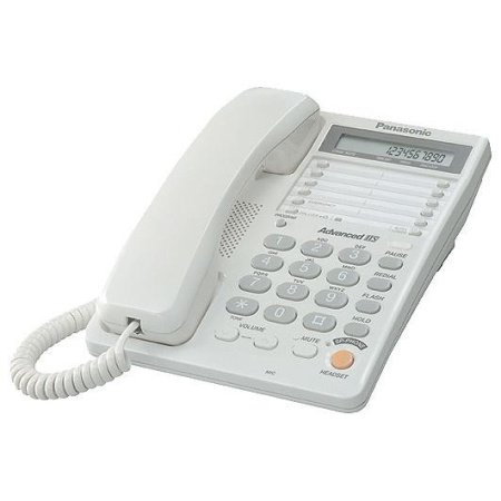 Телефон Panasonic KX-TS2365RUW повторн.набор/тон.набор/настен.установка/память-30н/быстр.набор-20кн Телефон Panasonic KX-TS2365RUW повторн.набор/тон.набор/настен.установка/память-30н/быстр.набор-20кн