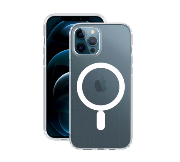 Накладка для iPhone 12 Pro Max Deppa Gel Pro Magsafe Прозрачный (870060)