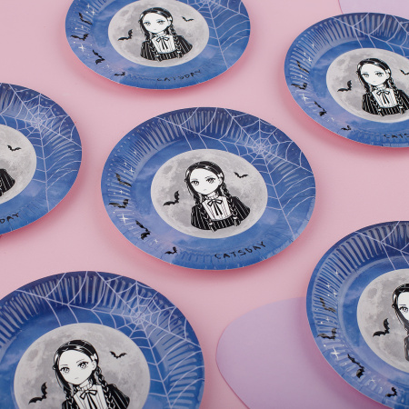 Бумажные тарелки "Catsday" MESHU 6шт. (MS_55435)