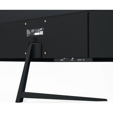 Монитор 21.5" ABR Technology MS215HQ-v1 Black  (VA, 1920x1080, 4ms, 220cd, 100Hz, 1xVGA + 1xHDMI(2.0), Vesa: 100x100, Speakers,ExPSU)