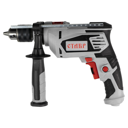 Дрель ударная Ставр ДУ-13/900 900Вт, 0-3000 об/мин, 0-48000 уд/мин, патрон 2-13мм, реверс