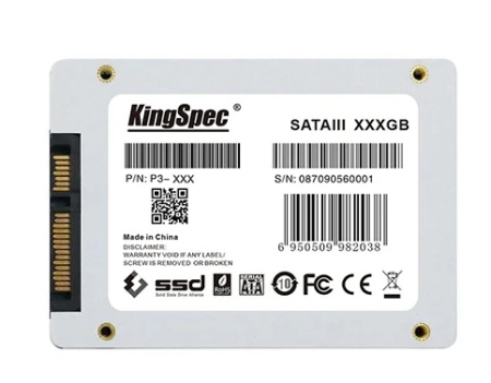 SSD-накопитель 512Гб KingSpec P3 [P3-512](3D NAND, 570/540 Мб/с)