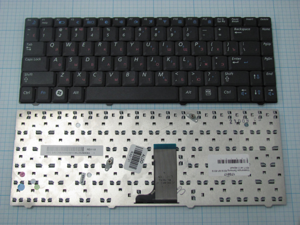 Клавиатура Samsung R519 NP-R519 R517 ver.2 чёрный