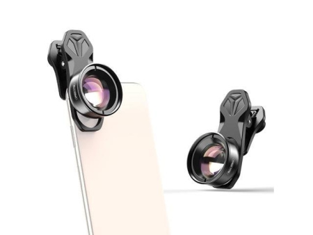 Линза для смартфона макро, фокус 4..7см, CPL, Apexel APL-HB100MM