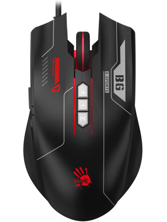 Игровая мышь USB A4Tech Bloody ES7 оптическая, 6000dpi, 8кн., Black