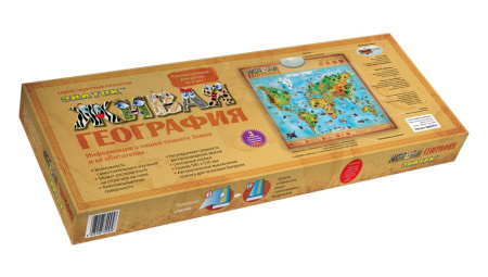 Электронный звуковой плакат ЗНАТОК "Живая География"