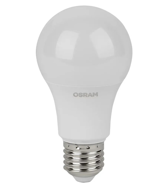 Лампа светодиодная E27 10Вт 6500K LVCLA75  груша Value Osram 4058075578913