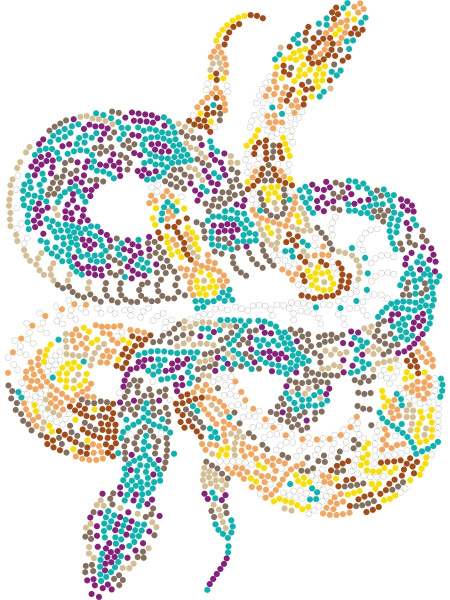 Алмазная мозаика "Сплетение" ФРЕЯ ALPB-278