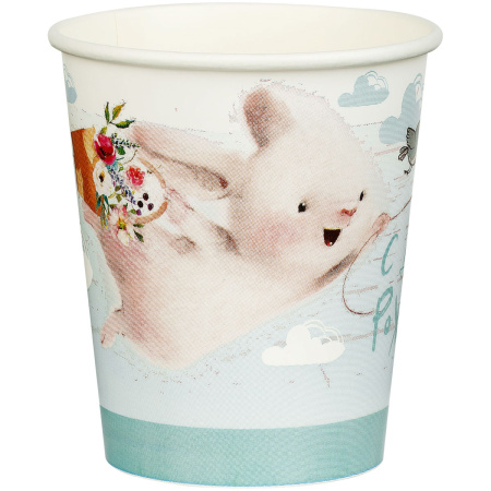 Бумажные стаканы "Сute bunny" MESHU 6шт. (MS_55440)