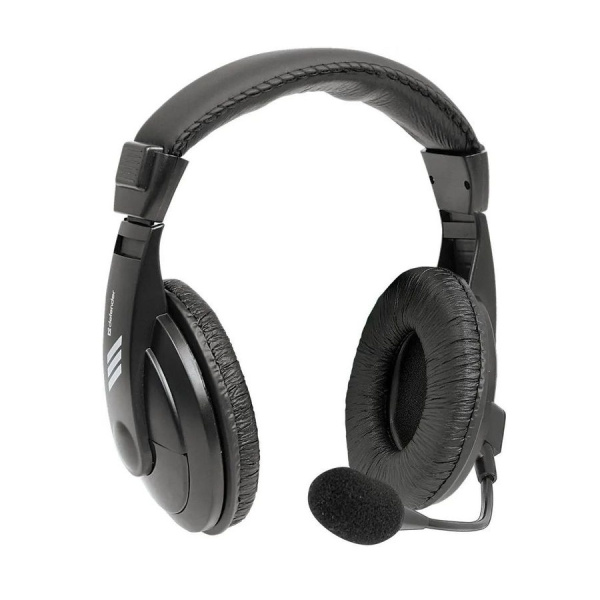 Гарнитура Defender Gryphon HN-750 мониторные, 32Ом, 105дБ, кабель 2м, Black