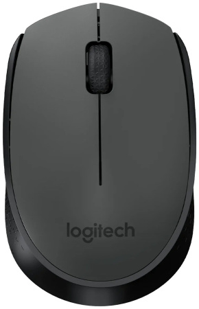 Мышь беспроводная Logitech M170 (910-004646) оптическая, 1000dpi, радиус действия до 10м, Grey