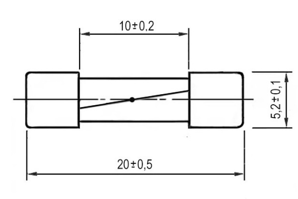 Предохранитель 5*20мм,  2а, 250в, стеклянный, быстрый