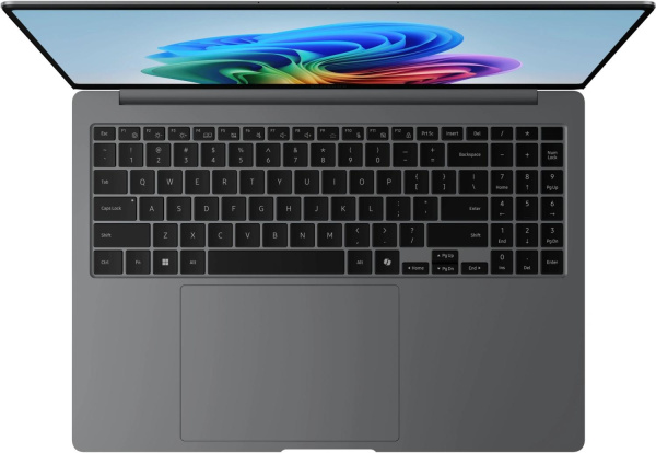 Ноутбук Samsung Galaxy Book 5 Pro NP960 Core Ultra 7 258V 32Gb SSD1Tb Intel Arc 140V 16" AMOLED Touch 2.8K (2880x1800) Windows 11 Home English grey WiFi BT Cam (NP960XHA-LG3IN)