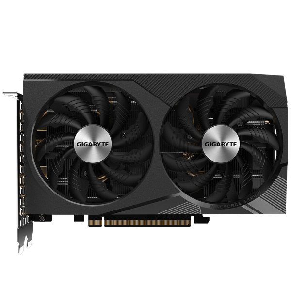 Видеокарта GeForce RTX3060 Gigabyte 12Гб WINDFORCE OC GDDR6,192bit,2HDMI,2DP (GV-N3060WF2OC-12GD 2.0