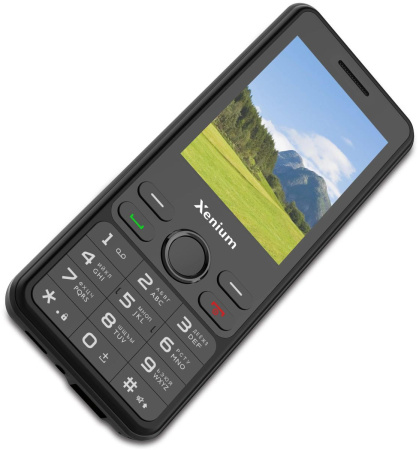 Сотовый Xenium X280 Black 2sim/2.8"/320*240/32Mb/microSD/0.3Мп/Bt/3000мАч/моноблок