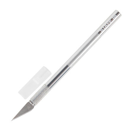 Нож -скальпель STAFF сменные лезвия 6шт (238258)