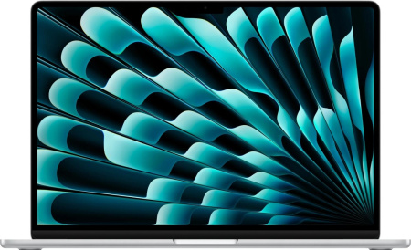 Ноутбук Apple MacBook Air A3448 M5 10 core 16Gb SSD1Tb/10 core GPU 15.3" Liquid Retina (2880x1864) macOS silver WiFi BT Cam (MDVA4LL/A)