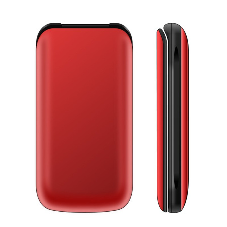 Сотовый Texet TM-422 Pomegranate 2sim/2.4"/240*320/0,08Мп/microSD/Bt/800мАч/фонарик/раскладушка