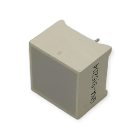 Индикатор прямоугольный, 15*15мм, 2пин, красный, GNA-S15ZD4-21