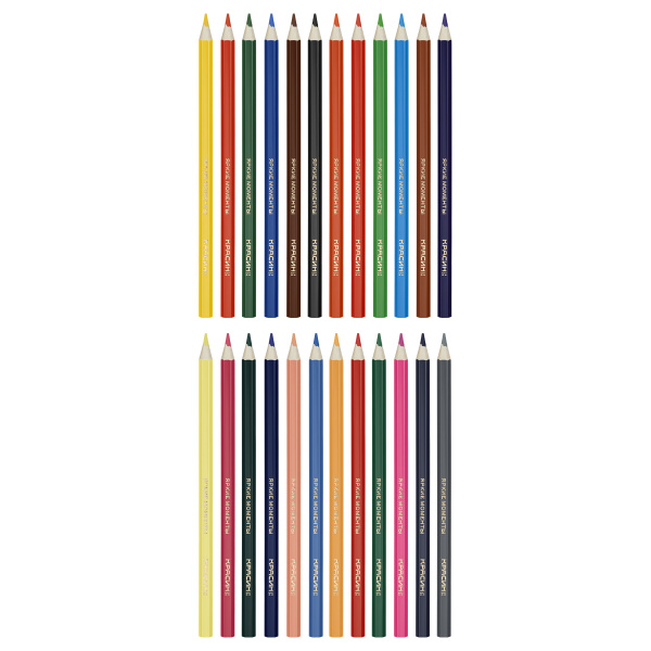 Карандаши 24цв. Красин "Яркие моменты" (КР-240700)