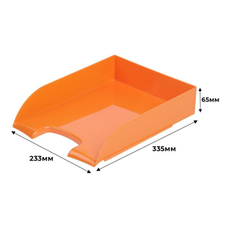 Лоток горизонтальный Attache "Fantasy" оранжевый 1111991